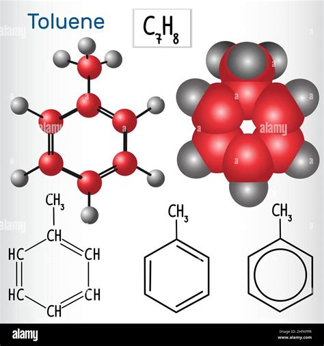 What is the formula for toluene?