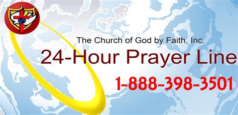What is the free 24 hour prayer line?