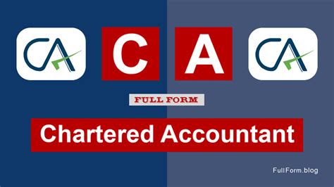 What is the full form of CA?