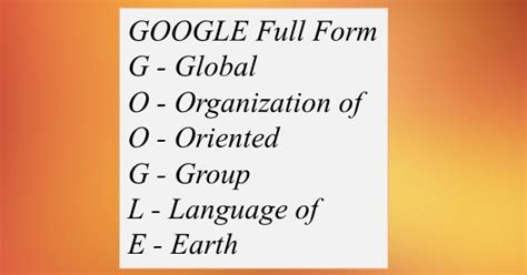 What is the full form of Google T?