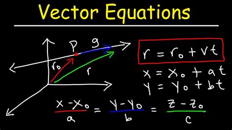 What is the general formula for a vector?