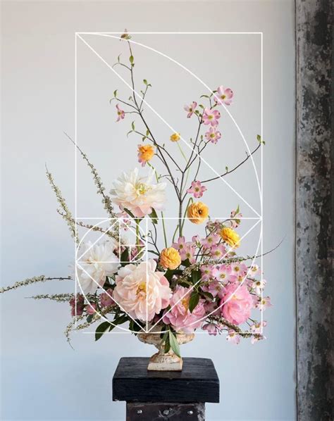 What is the golden ratio in floristry?