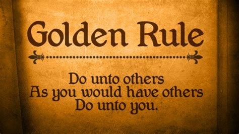 What is the golden rule for couples?