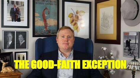 What is the good faith exception in Texas?
