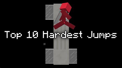 What is the hardest Minecraft jump?