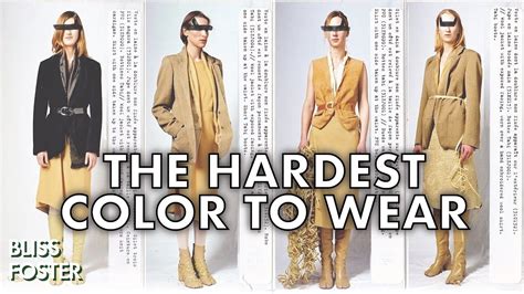 What is the hardest colour to wear?