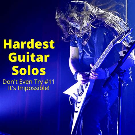 What is the hardest guitar solo to play?