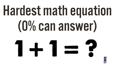 What is the hardest type of math?
