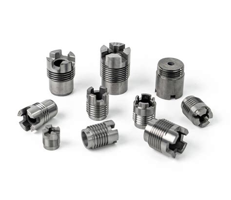 What is the hardness of nozzles in HRC?