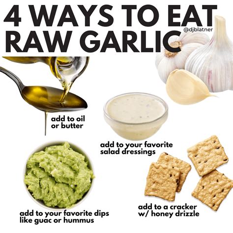 What is the healthiest way to eat garlic?