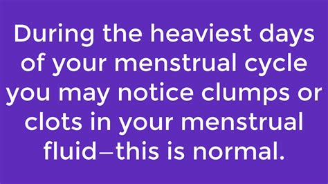 What is the heaviest day of your period?