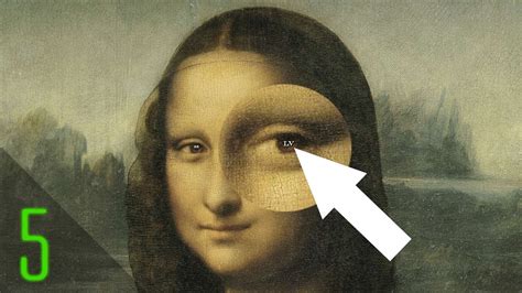 What is the hidden code of painting Mona Lisa?