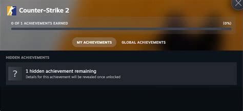 What is the hidden cs2 achievement?