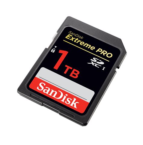 What is the highest TB SD card?