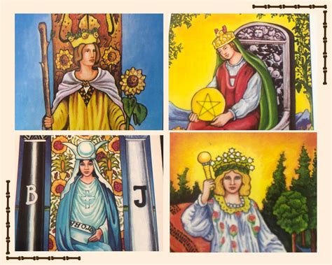 What is the highest female tarot card?