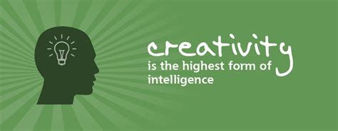 What is the highest form of creativity?