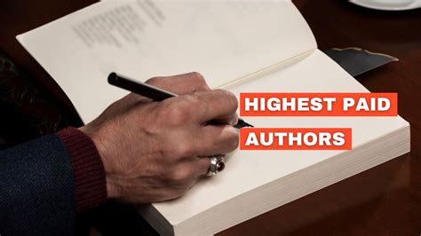 What is the highest paid author?