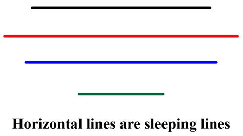 What is the horizontal line in a letter called?