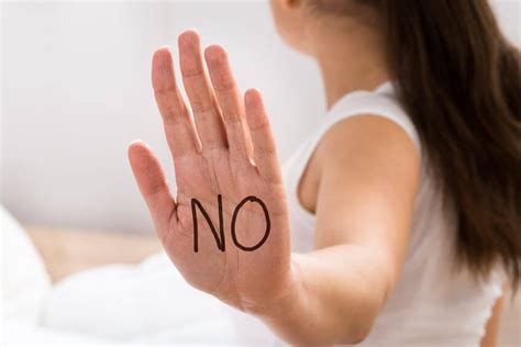 What is the importance of saying no?