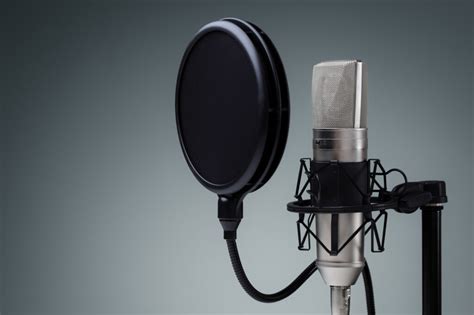 What is the industry standard voice over mic?