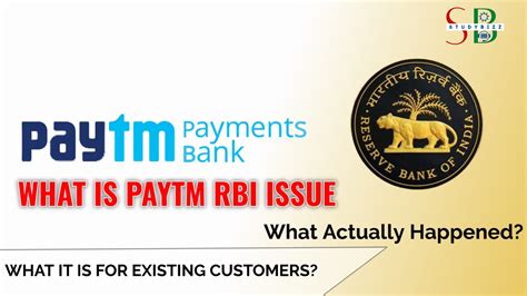 What is the issue with Paytm and RBI?