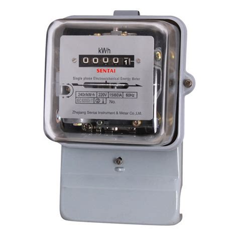 What is the kWh of the electricity meter?