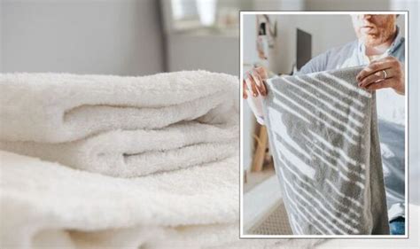 What is the key ingredient to fix stiff and crunchy towels?