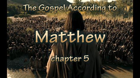 What is the key point of Matthew Chapter 5?