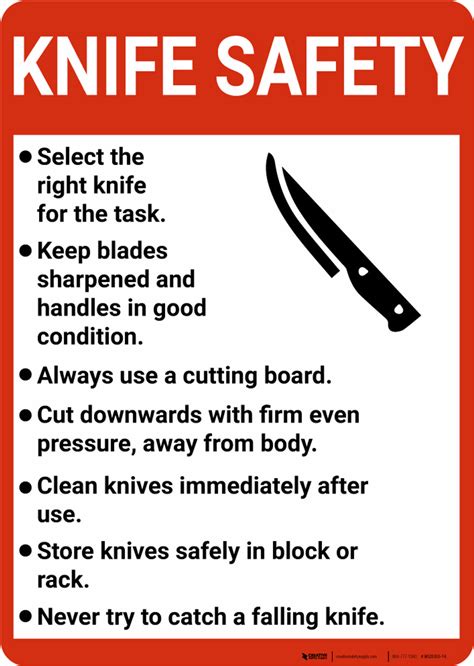 What is the knife rule?