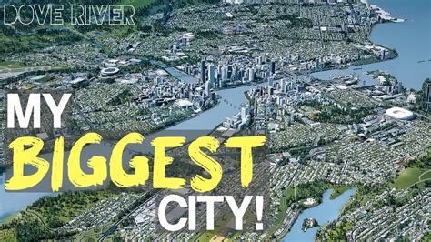 What is the largest city possible in Cities: Skylines?