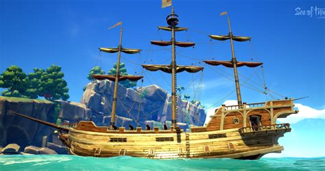 What is the largest ship in Sea of Thieves?