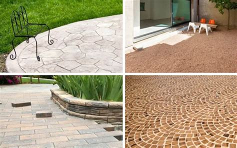 What is the least expensive patio material?