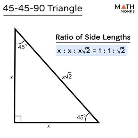 What is the length of a leg in a 45-45-90 triangle if the hypotenuse is 10?