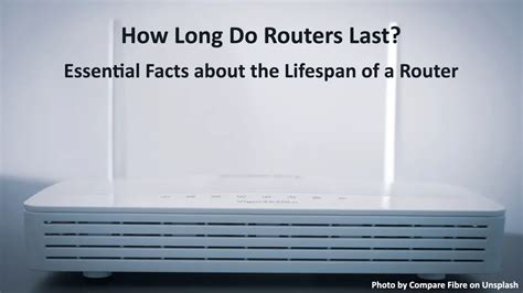 What is the lifespan of a router?