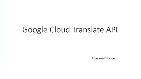 What is the limit of Google Cloud translate?