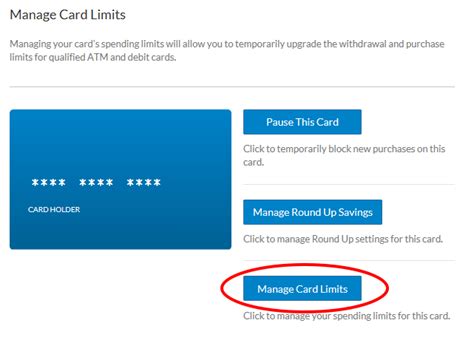 What is the limit on a debit card?