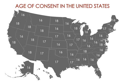 What is the lowest age of consent in the US?