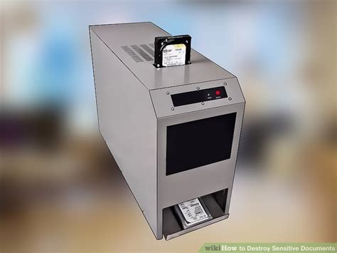 What is the machine for destroying sensitive documents?