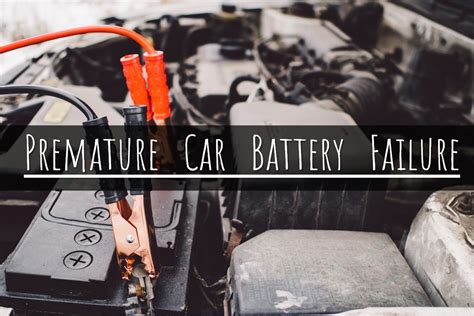 What is the main cause of premature battery failure?