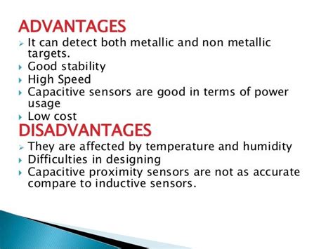What is the main disadvantage of sensor?