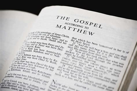 What is the main point of the book of Matthew?
