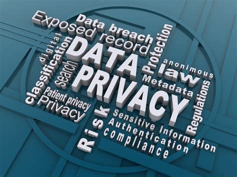 What is the matter of data privacy?