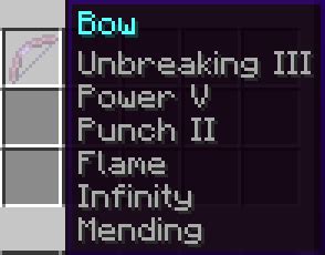 What is the max infinity on a bow?