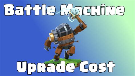 What is the max level of battle machine?