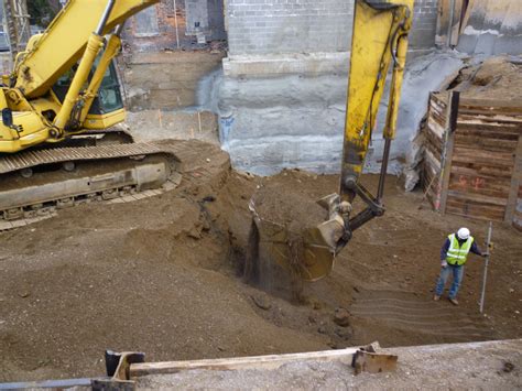 What is the maximum depth of excavation?