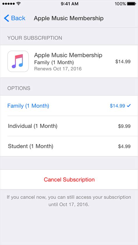 What is the maximum family membership on Apple?