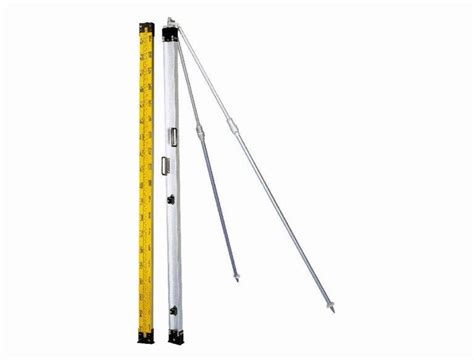 What is the maximum height of a levelling staff?