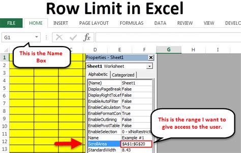 What is the maximum limit of rows in MS Excel 2023?