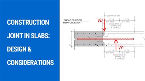 What is the maximum spacing of construction joints?