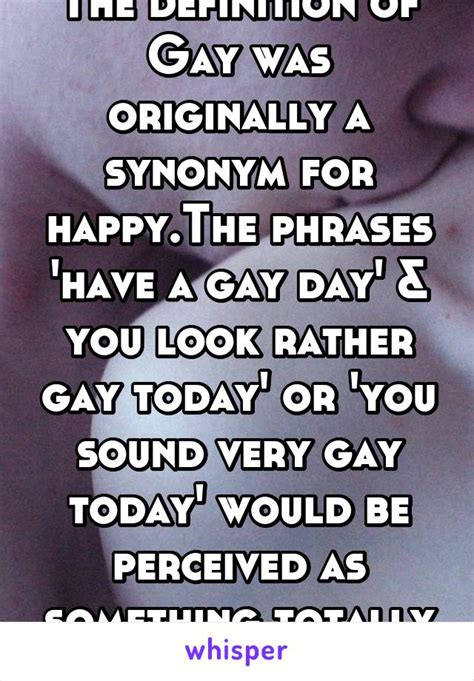 What is the meaning of gay old time?